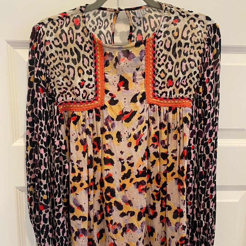 Anthropologie BL_NK Miranda Blouse Small